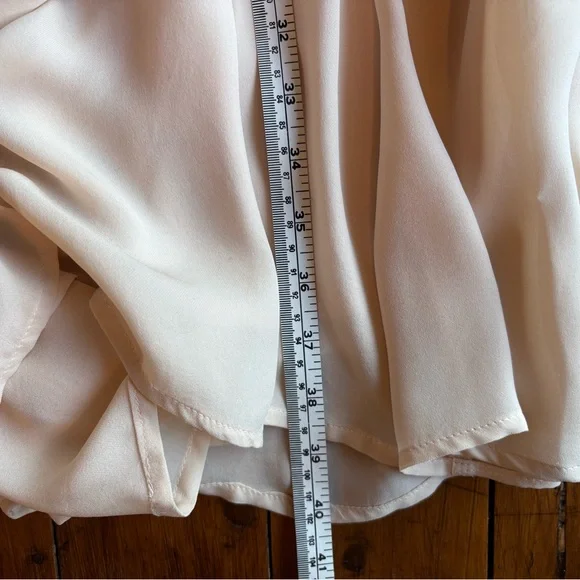 L’Agence Pleated Silk Chiffon Dress - Picture 9 of 10